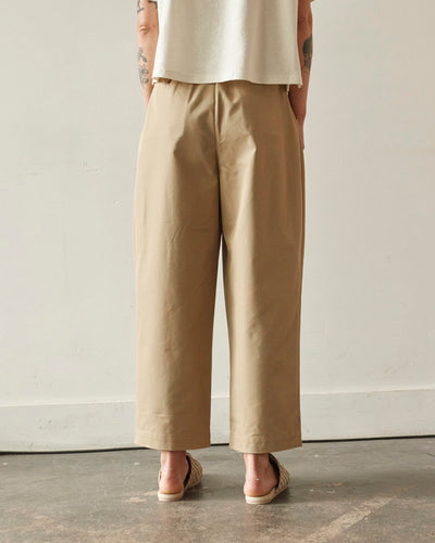 7115 Pleated Trouser, Tan