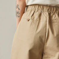 7115 Pleated Trouser, Tan