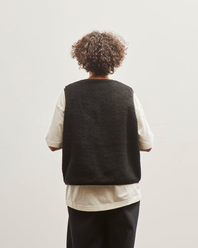 7115 Reversible Vest, Black