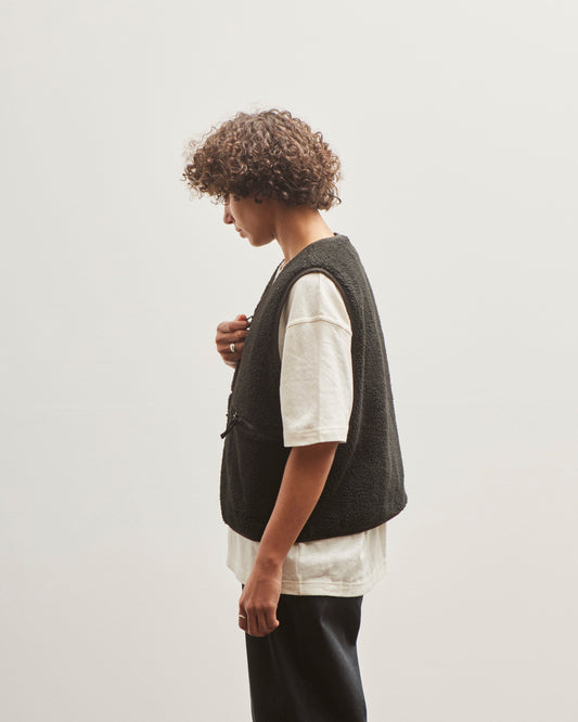 7115 Reversible Vest, Black