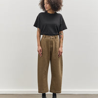 7115 Sand-Washed Curve Legged Trouser, Washed Walnut