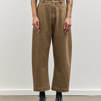 7115 Sand-Washed Curve Legged Trouser, Washed Walnut