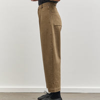 7115 Sand-Washed Curve Legged Trouser, Washed Walnut