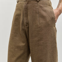 7115 Sand-Washed Curve Legged Trouser, Washed Walnut