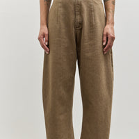 7115 Sand-Washed Curve Legged Trouser, Washed Walnut