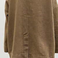 7115 Sandwashed Blazer Coat, Washed Walnut