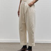 7115 Signature Curve Leg Trouser, Off-White Heavy Canvas