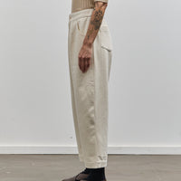 7115 Signature Curve Leg Trouser, Off-White Heavy Canvas