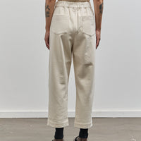 7115 Signature Curve Leg Trouser, Off-White Heavy Canvas