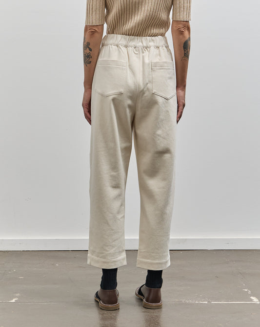 7115 Signature Curve Leg Trouser, Off-White Heavy Canvas