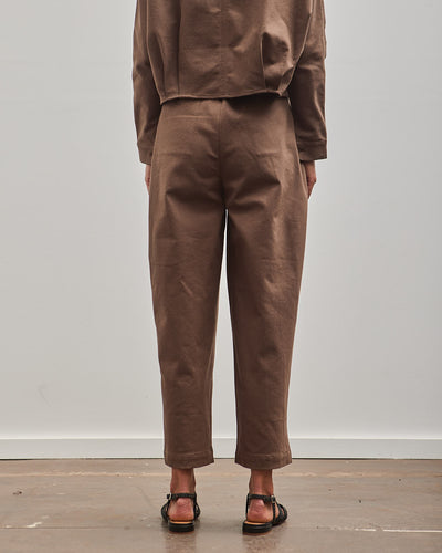 7115 Signature Pleated Trouser, Brown