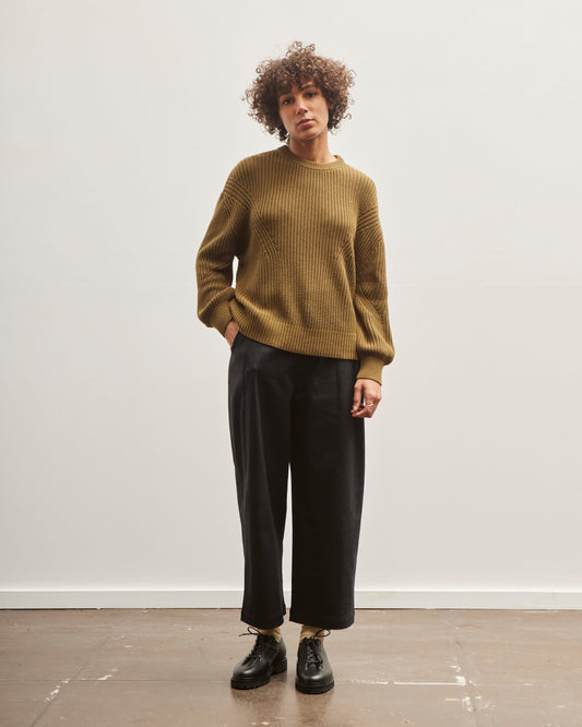 7115 Signature Poet Sleeves Sweater, Kelp