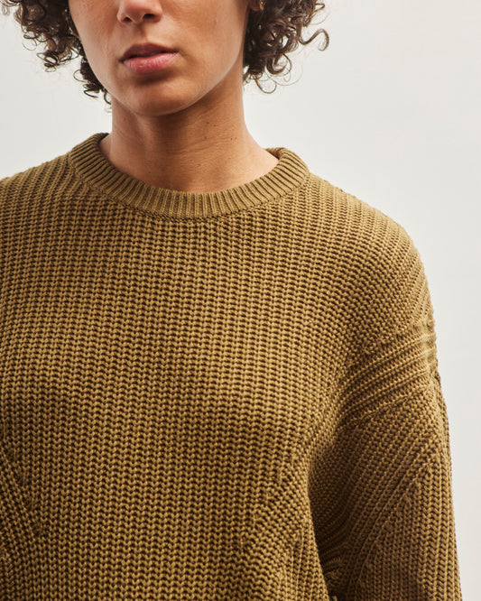 7115 Signature Poet Sleeves Sweater, Kelp