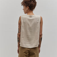 7115 Sleeveless Playtop, Oatmeal