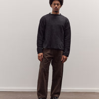 Oversized Mock Neck Sweater, Charcoal