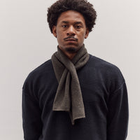 Cross Scarf, Olive Brown
