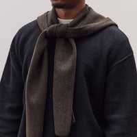 Hooded Scarf, Olive Brown
