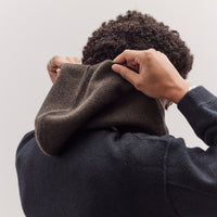 Hooded Scarf, Olive Brown