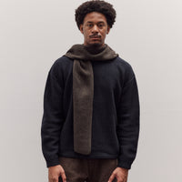 Hooded Scarf, Olive Brown