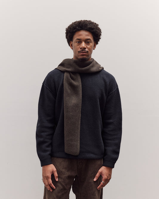 Hooded Scarf, Olive Brown