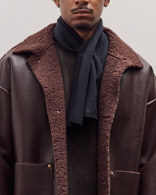 Cross Scarf, Navy