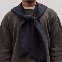 Hooded Scarf, Navy