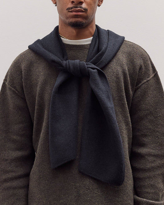Hooded Scarf, Navy