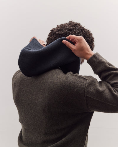 Hooded Scarf, Navy