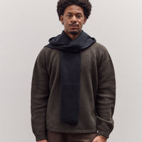 Hooded Scarf, Navy