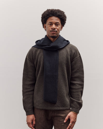Hooded Scarf, Navy