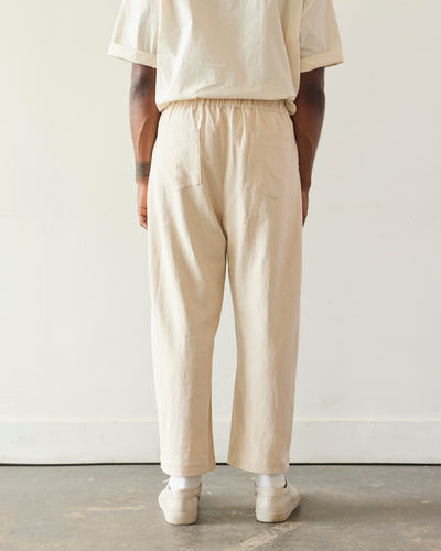 7115 Unisex Curve Legged Trouser, Oatmeal