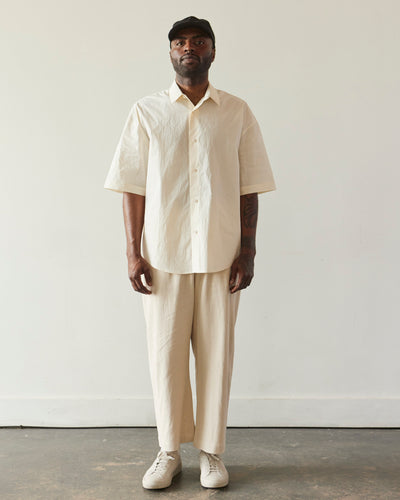 7115 Unisex Curve Legged Trouser, Oatmeal