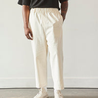 7115 Unisex Elastic Drop-Crotch Trousers, Off-White