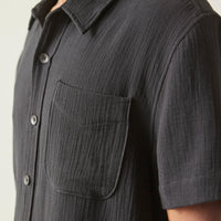 7115 Unisex Signature Pocket Shirt, Black