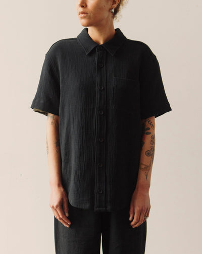 7115 Signature Pocket Shirt, Black