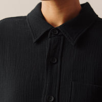 7115 Signature Pocket Shirt, Black