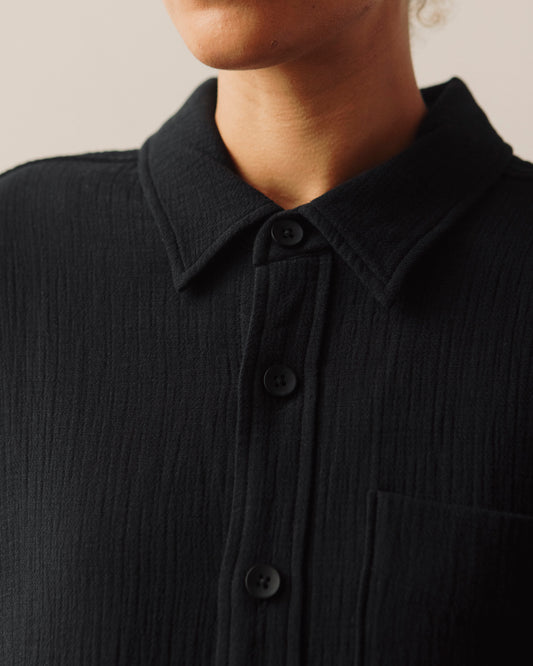 7115 Signature Pocket Shirt, Black