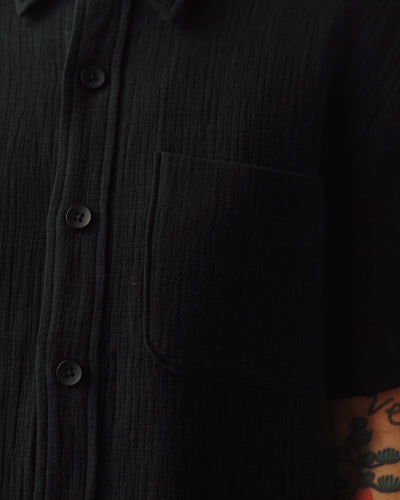 7115 Signature Pocket Shirt, Black