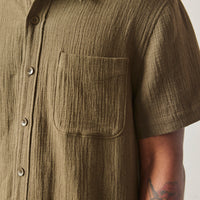 7115 Unisex Signature Pocket Shirt, Deep Moss