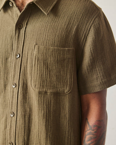 7115 Unisex Signature Pocket Shirt, Deep Moss