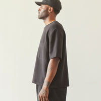 7115 Unisex Signature Pocket Tee, Black Gauze