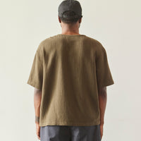 7115 Unisex Signature Pocket Tee, Deep Moss Gauze