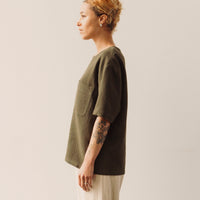 7115 Signature Pocket Tee, Deep Moss Gauze