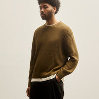 7115 Unisex Signature Poet Sleeves Sweater, Kelp
