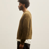 7115 Unisex Signature Poet Sleeves Sweater, Kelp