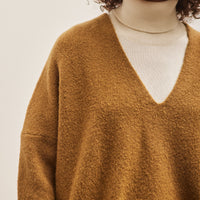 7115 V-Neck Sweater, Dijon