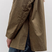 7115 by Szeki Papery 3/4 Button Down, Olive