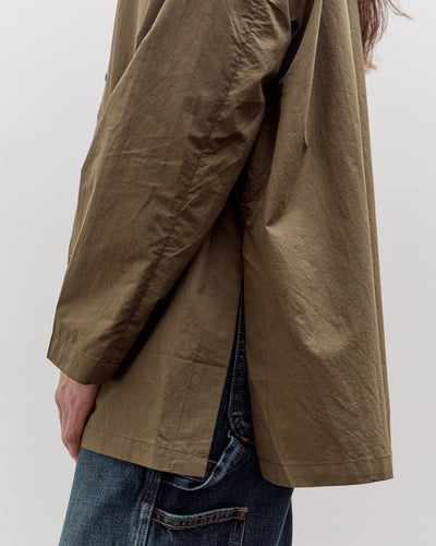 7115 by Szeki Papery 3/4 Button Down, Olive
