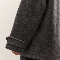 7115 by Szeki Blouson Short Coat, Heather Gray