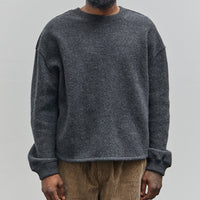 7115 by Szeki Unisex Boiled Wool Keepsake Jumper, Gray